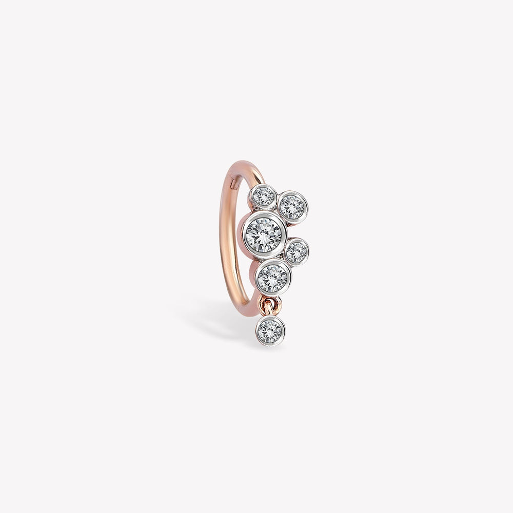 Cluster Hoop Piercing