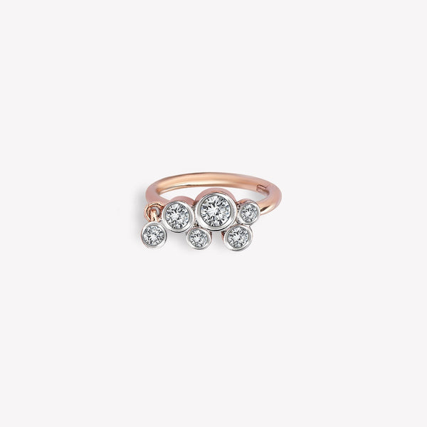 Cluster Hoop Piercing