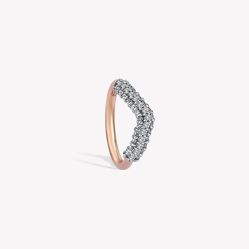Ripple Hoop Piercing