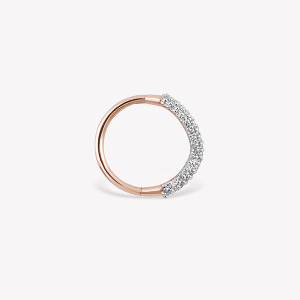 Ripple Hoop Piercing
