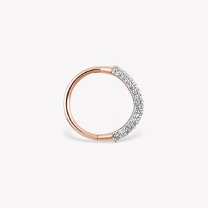 Ripple Hoop Piercing