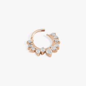 Acacia Hoop Piercing