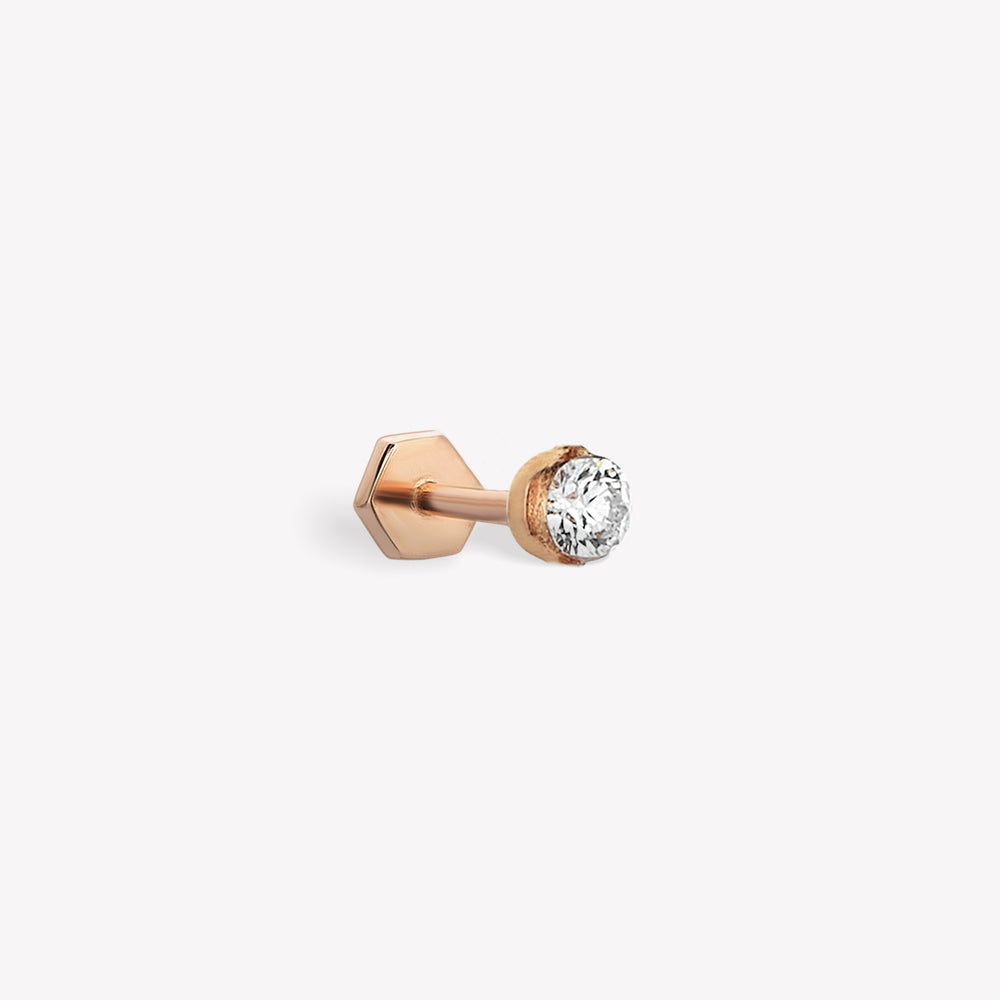 Invisible Grande Stud Piercing
