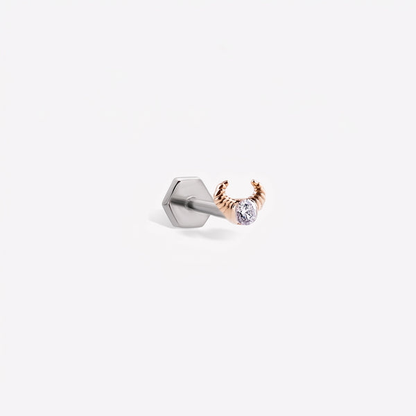Taurus Stud Piercing