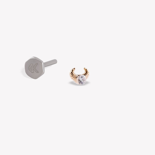 Taurus Stud Piercing