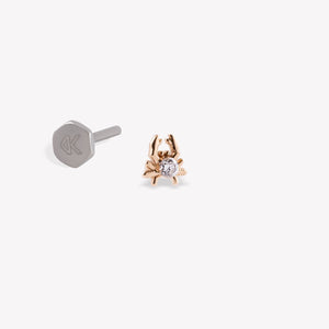 Cancer Stud Piercing
