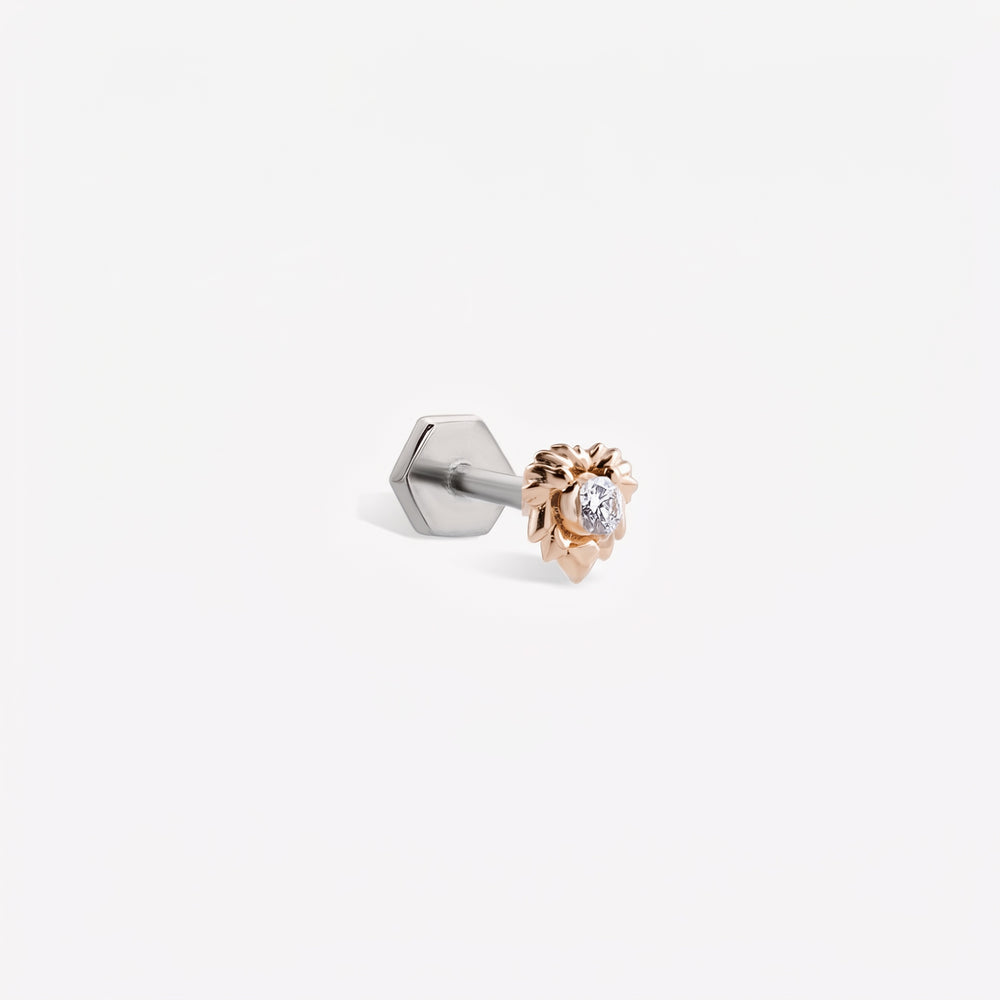Leo Stud Piercing