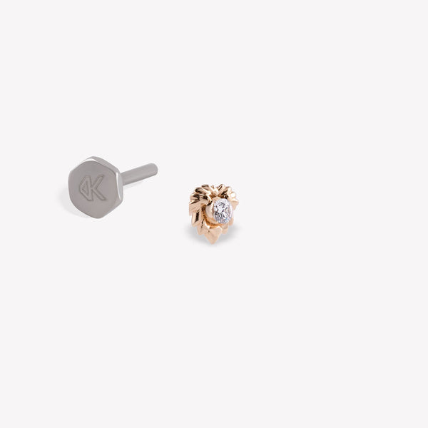 Leo Stud Piercing