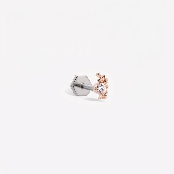 Virgo Stud Piercing
