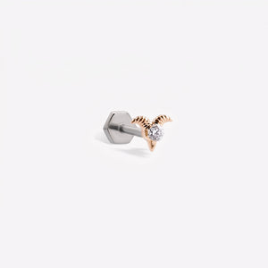 Capricorn Stud Piercing