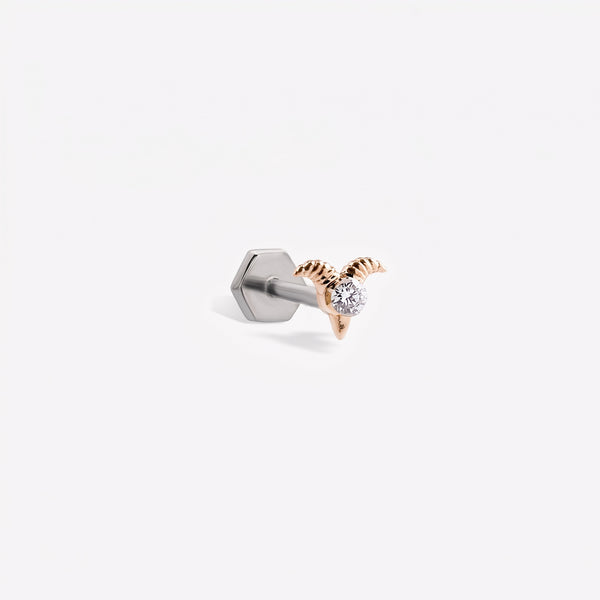 Capricorn Stud Piercing