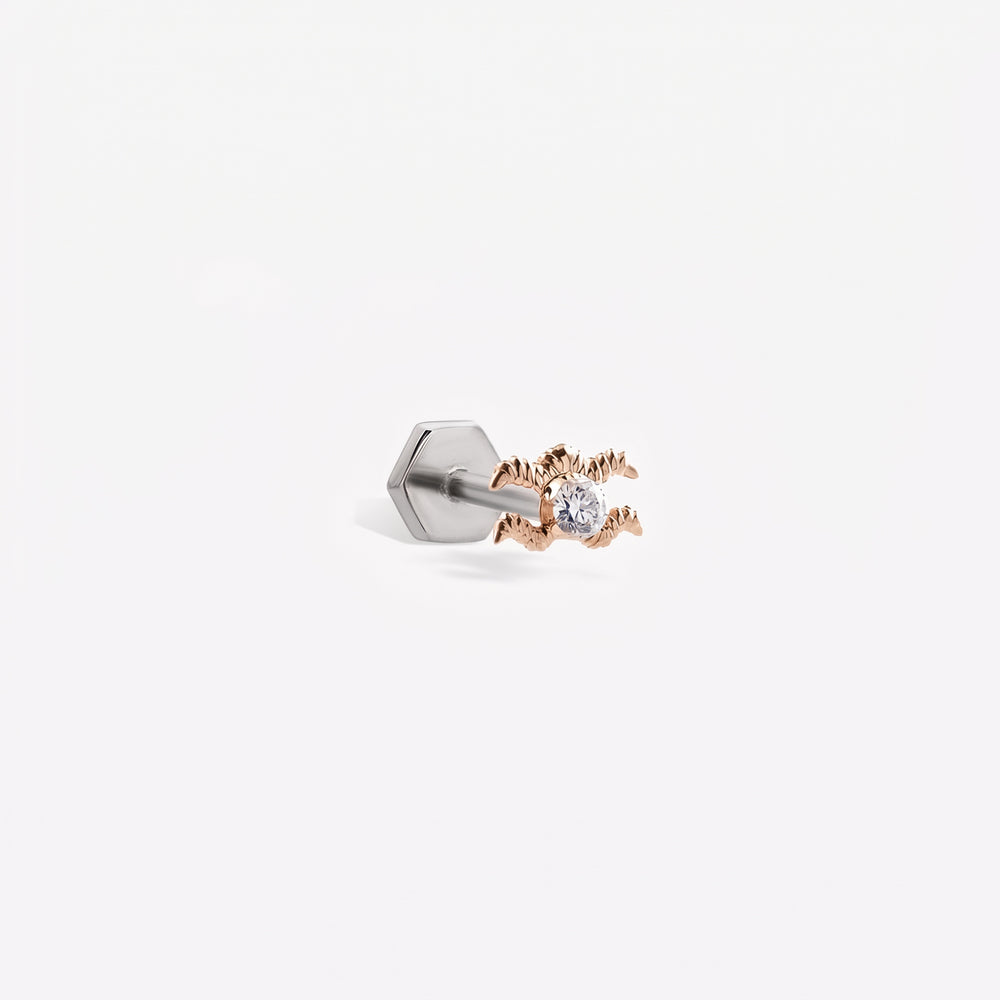 Aquarius Stud Piercing