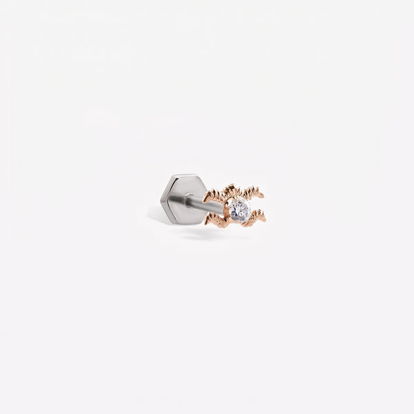 Aquarius Stud Piercing