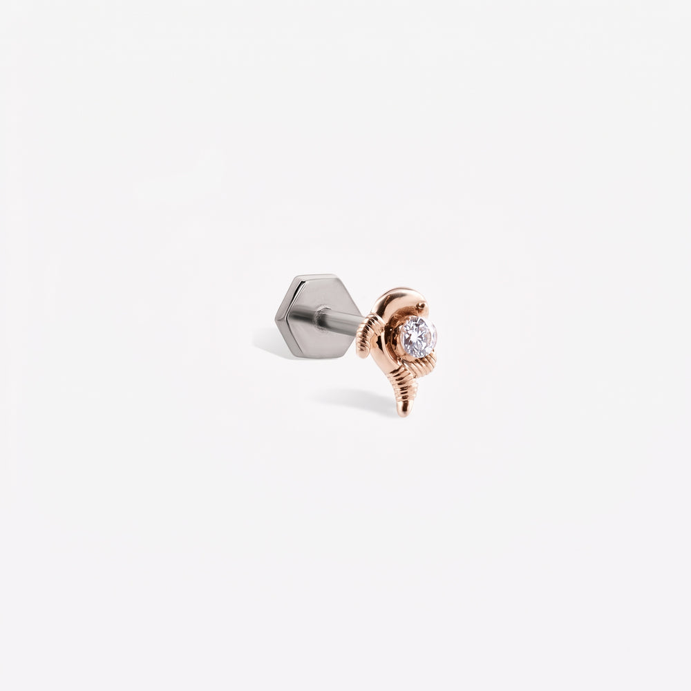 Pisces Stud Piercing