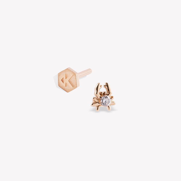 Cancer Stud Piercing