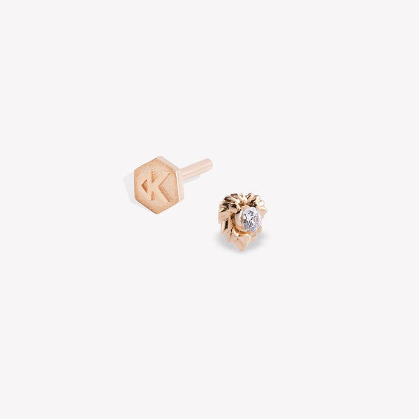 Leo Stud Piercing