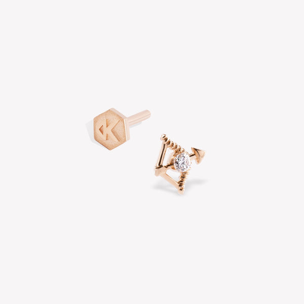 Sagittarius Stud Piercing