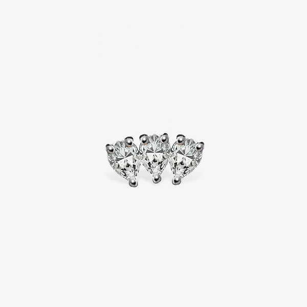Trio Pear Maxi Stud Piercing
