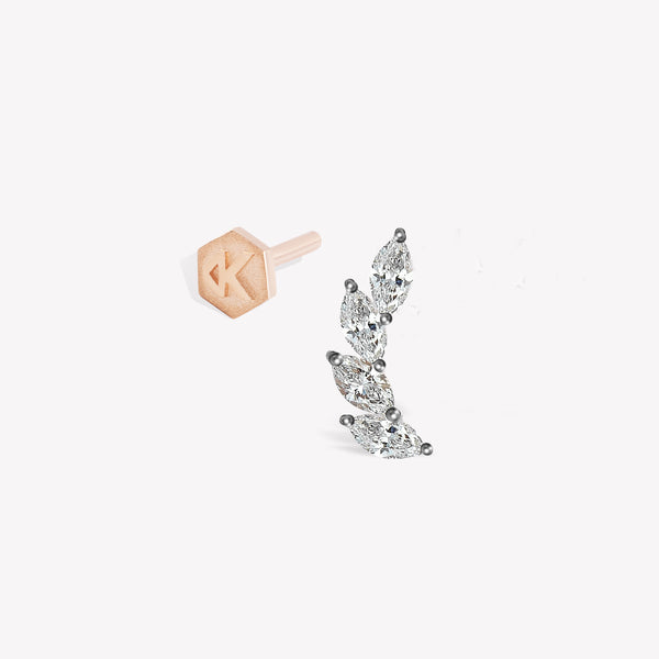 Quartet Venus Drop Stud Piercing