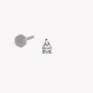 Pear Petit Stud Piercing