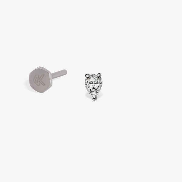 Pear Mini Stud Piercing