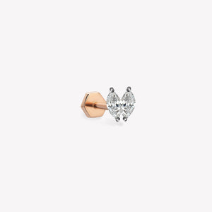 Duo Venus Drop Stud Piercing