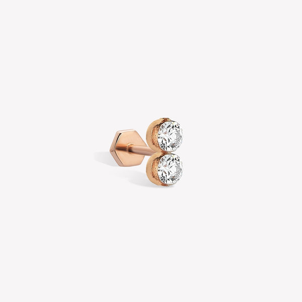 Duo Invisible Stud Piercing