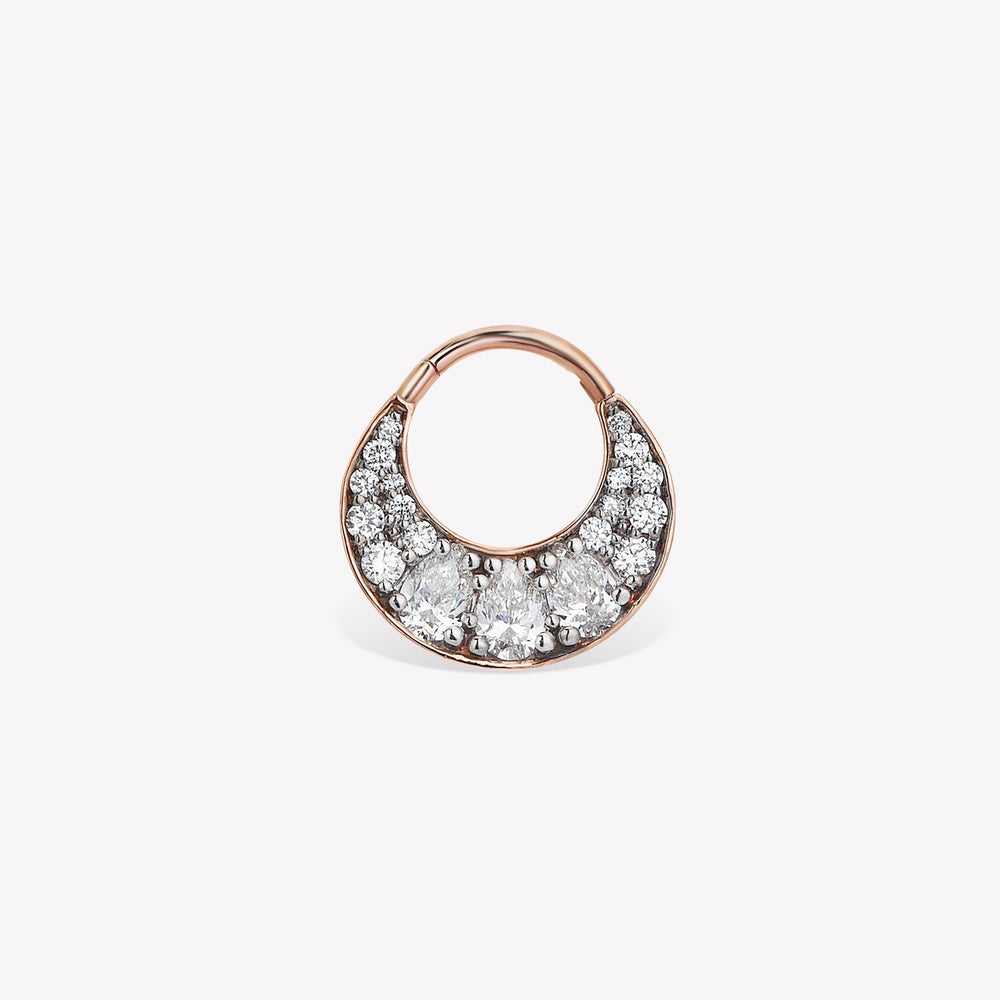 Disco Beats Hoop Piercing