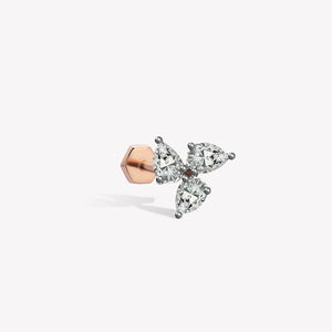 Windmill Pear Stud Piercing