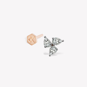 Windmill Pear Stud Piercing