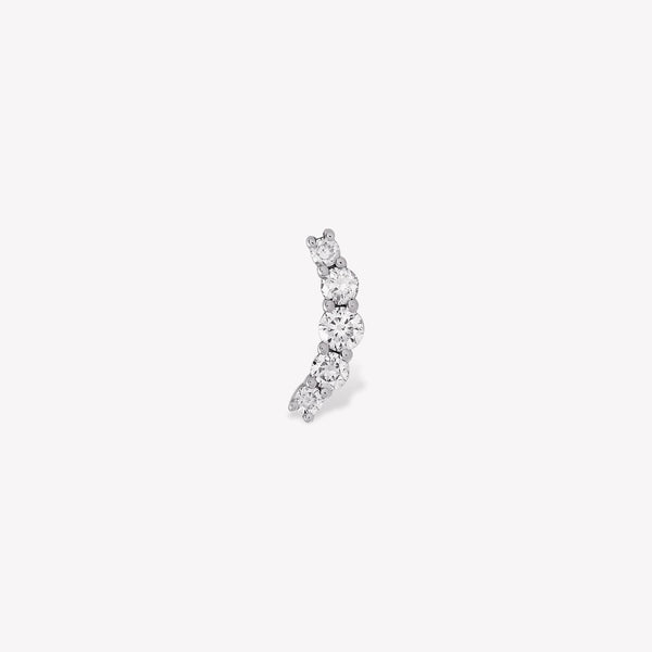 Quintet Solitaire Stud Piercing