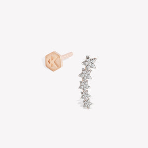 Quintet Star Stud Piercing