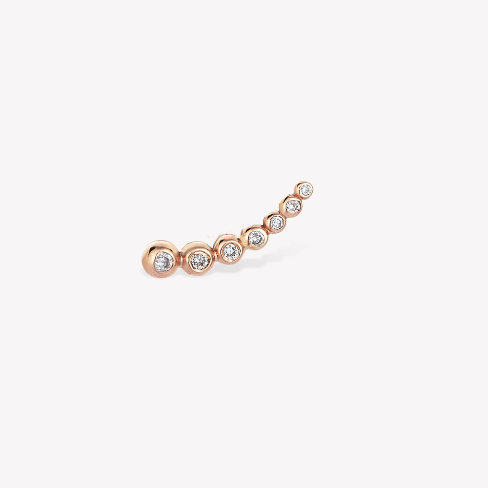 Shimmery Caterpillar Maxi Stud Piercing