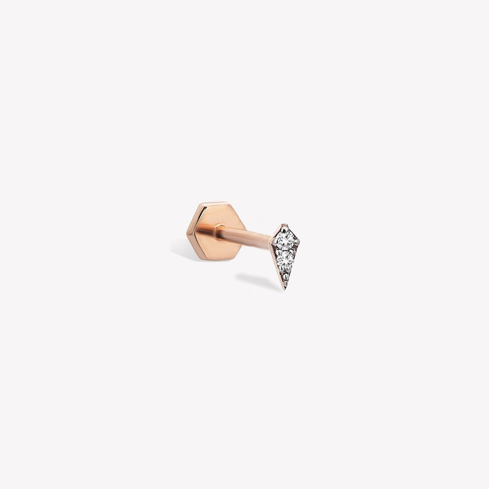Conical Stud Piercing