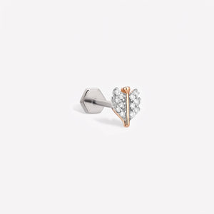 Shimmery Quill Stud Piercing
