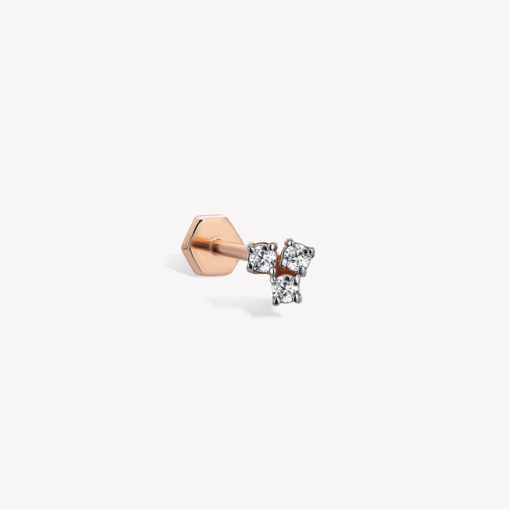 Trio Vivid Stud Piercing