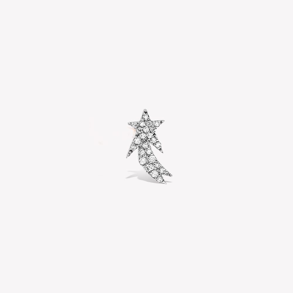 Collided Star Stud Piercing