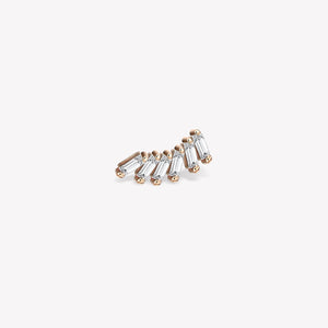 Royal Baguette Stud Piercing