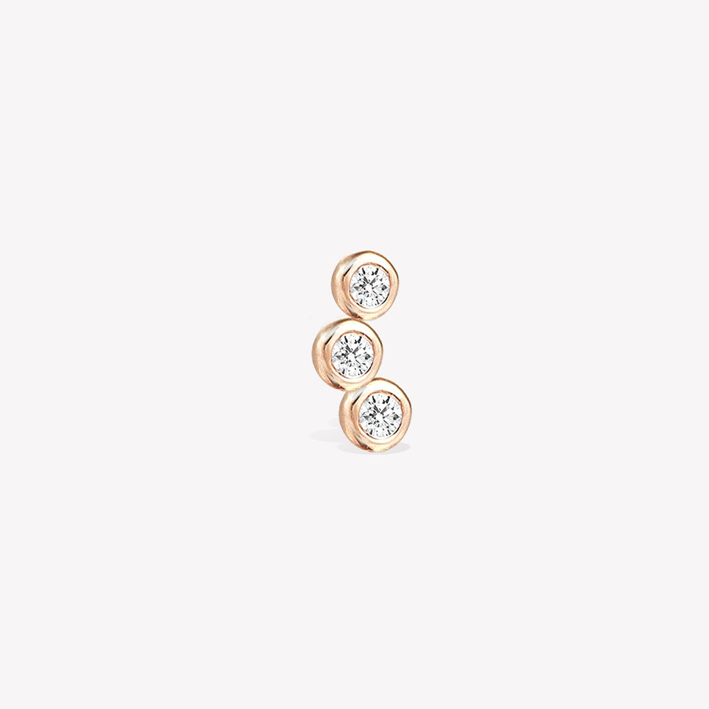 Trio Bubble Stud Piercing