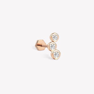 Trio Bubble Stud Piercing