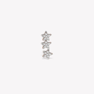 Trio Star Stud Piercing