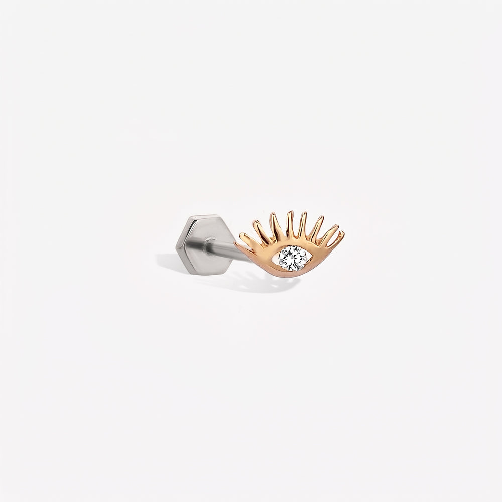 Evil Eye Mini Stud Piercing