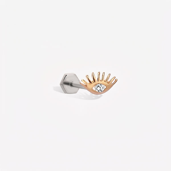 Evil Eye Mini Stud Piercing