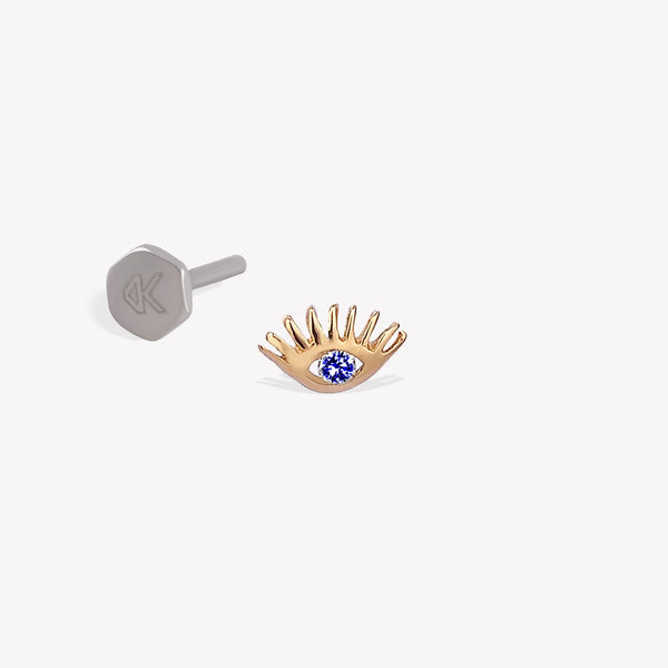 Evil Eye Mini Stud Piercing