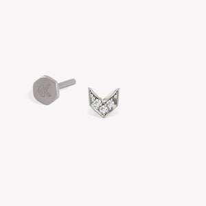 Chevron Stud Piercing