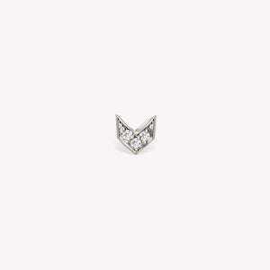 Chevron Stud Piercing
