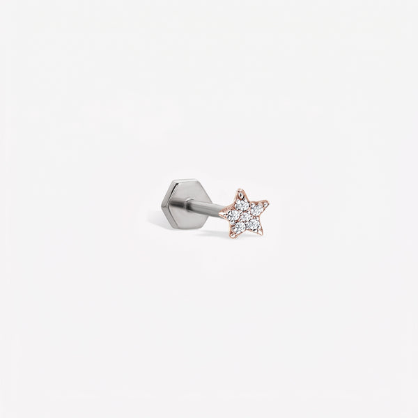 Arctic Star Stud Piercing