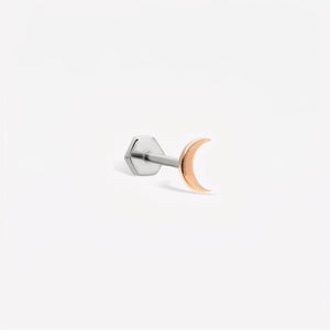 Moon Stud Piercing