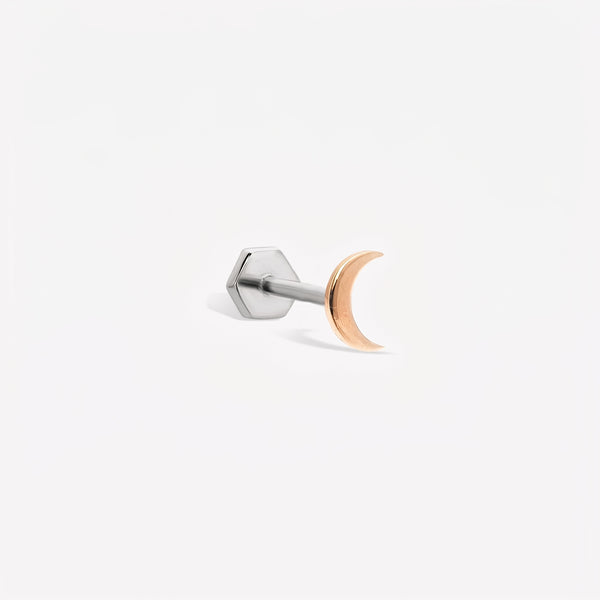 Moon Stud Piercing