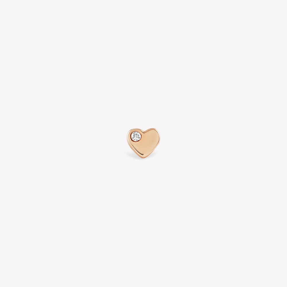 Heart Stud Piercing